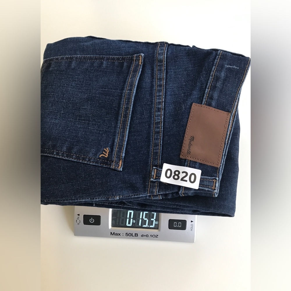 Madewell Womens 9” High Rise Skinny Crop Jeans Blue Size: 26 - Picture 13 of 13